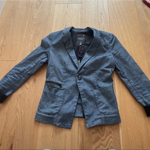 G-star Raw Denim Blue Blazer - 2 - Picture 6 of 14